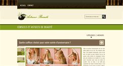 Desktop Screenshot of ma-beaute-nature.com