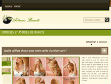 Tablet Screenshot of ma-beaute-nature.com